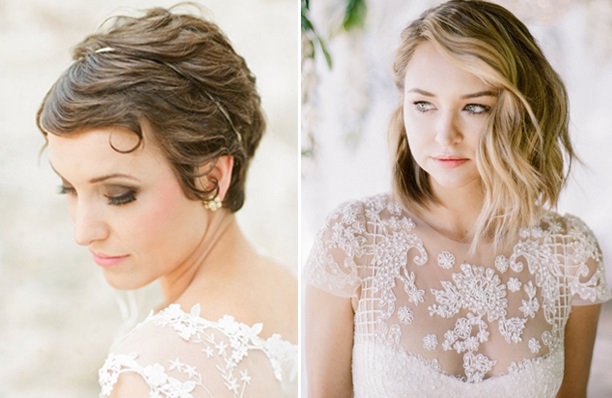 How To Style Short Hair For A Wedding? | Velvet Leaf Studio